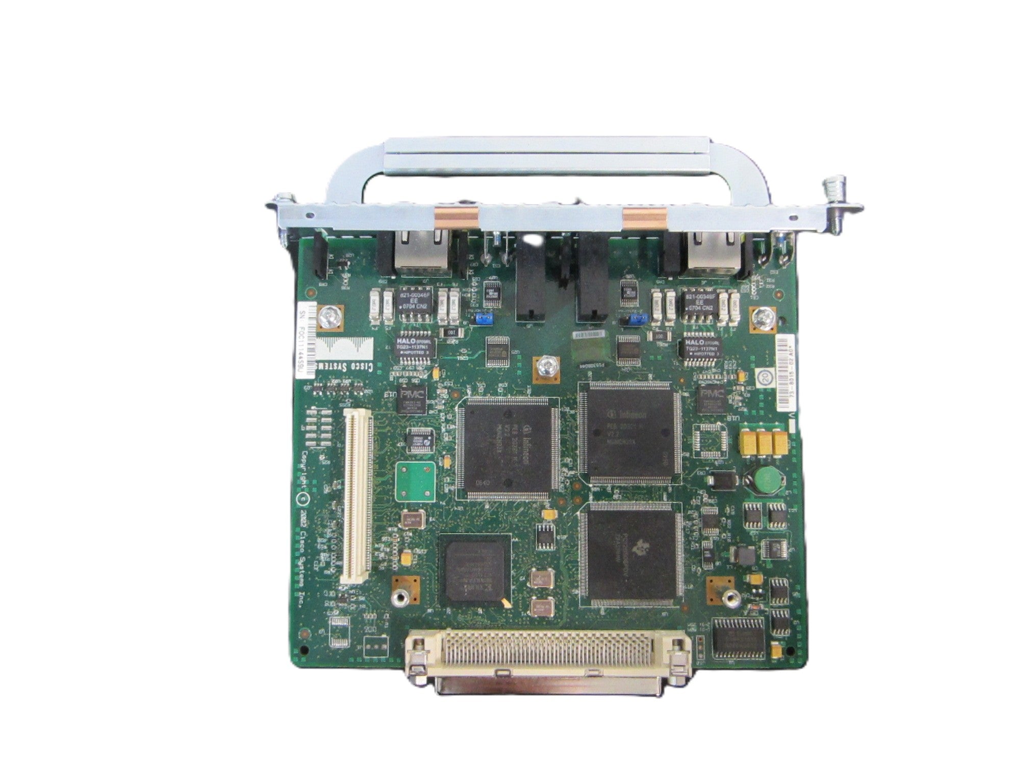 2-Port Channelized E1/T1/ISDN-PRI Network Module
800-21551-02