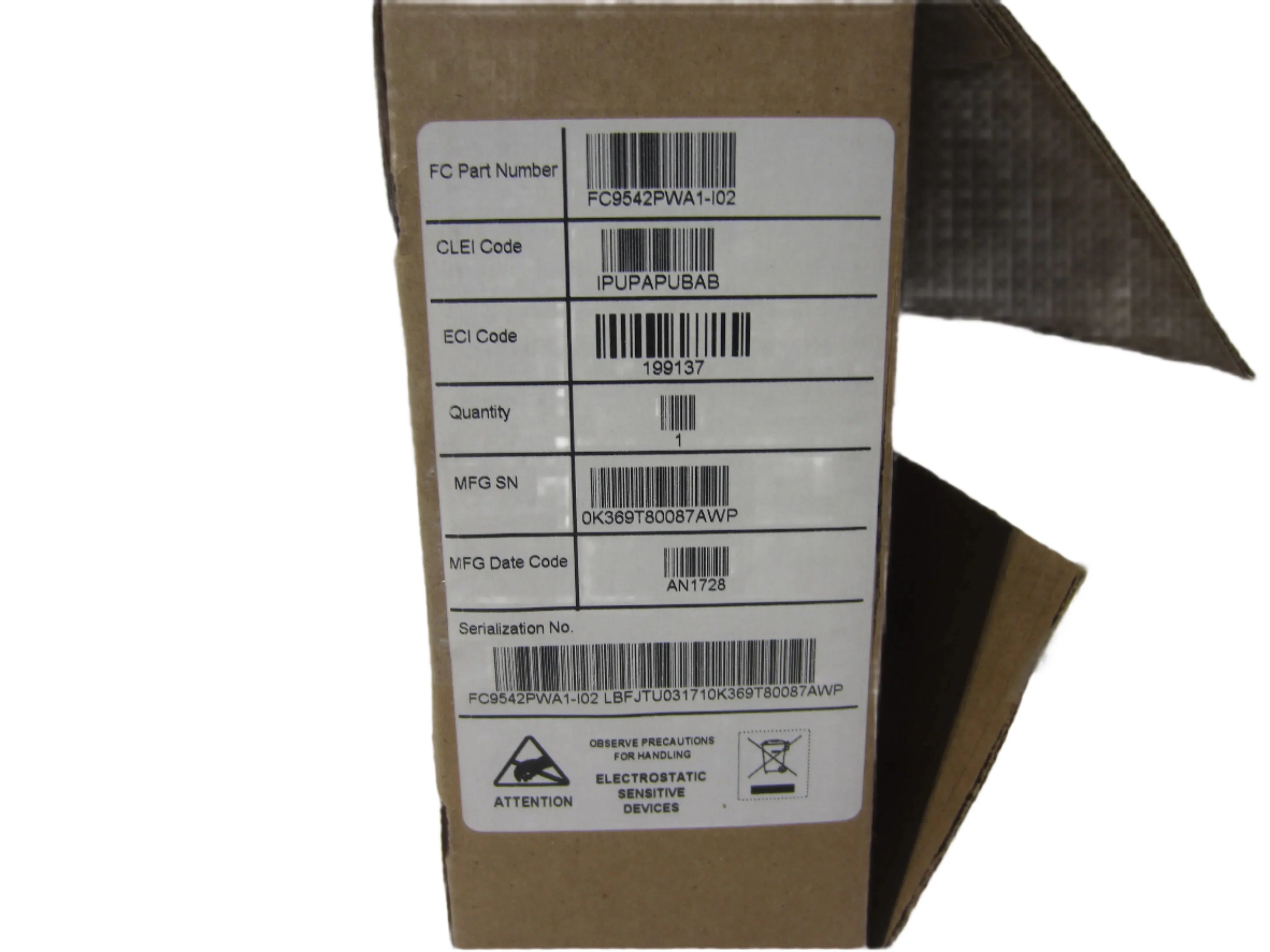 AC Power Supply
Artesyn DS1100PED-3