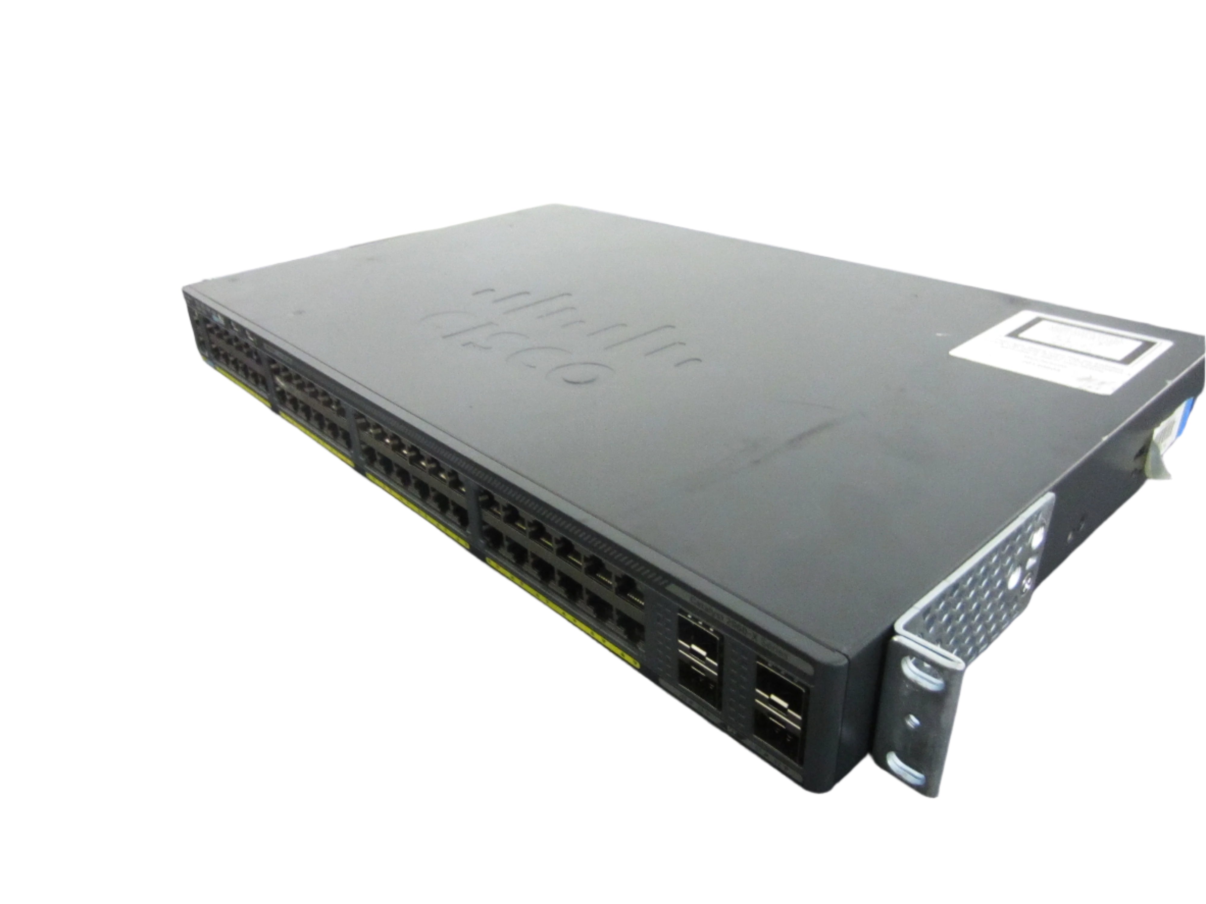 Fixed-configuration, stackable Gigabit Ethernet switch