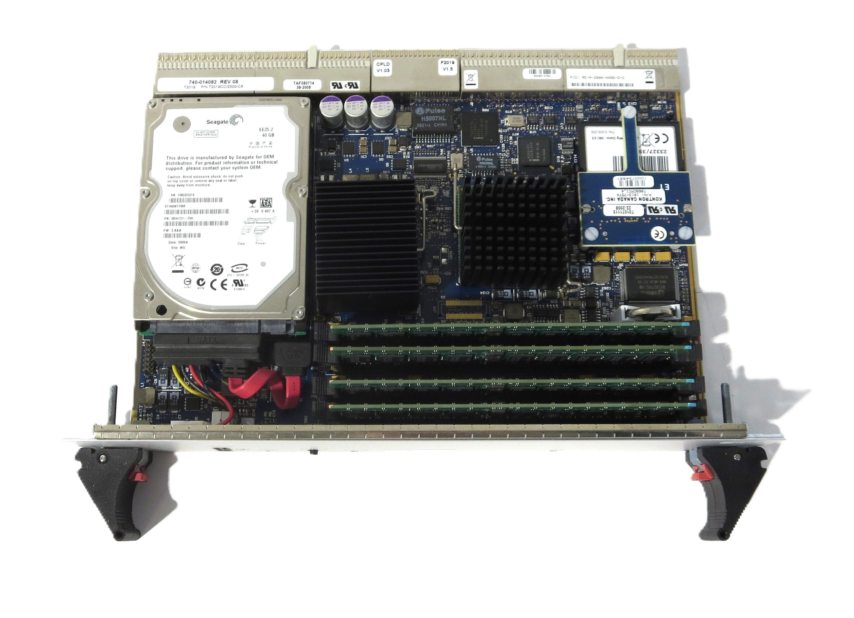 BIOS VERSION: 1.5 Module T2019CC/2000-C6 w/Seagate 40GB 5400RPM SATA 3Gb/s 8MB Cache 2.5-Inch Hard Drive