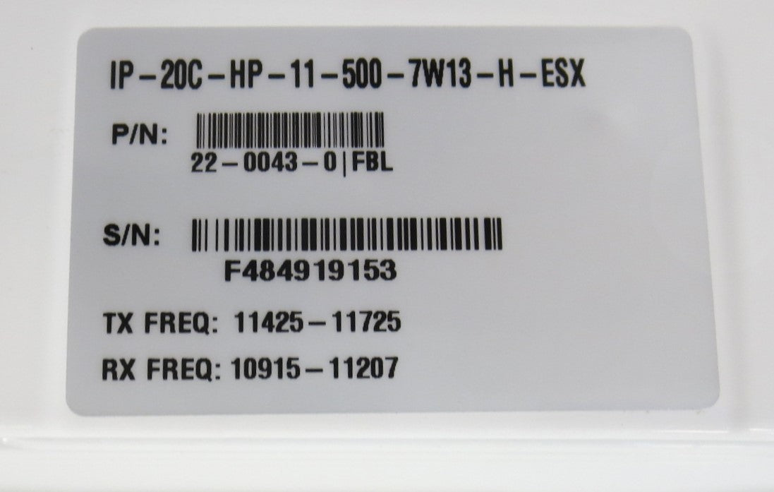 11GHz UPPER CHNLS 7-13