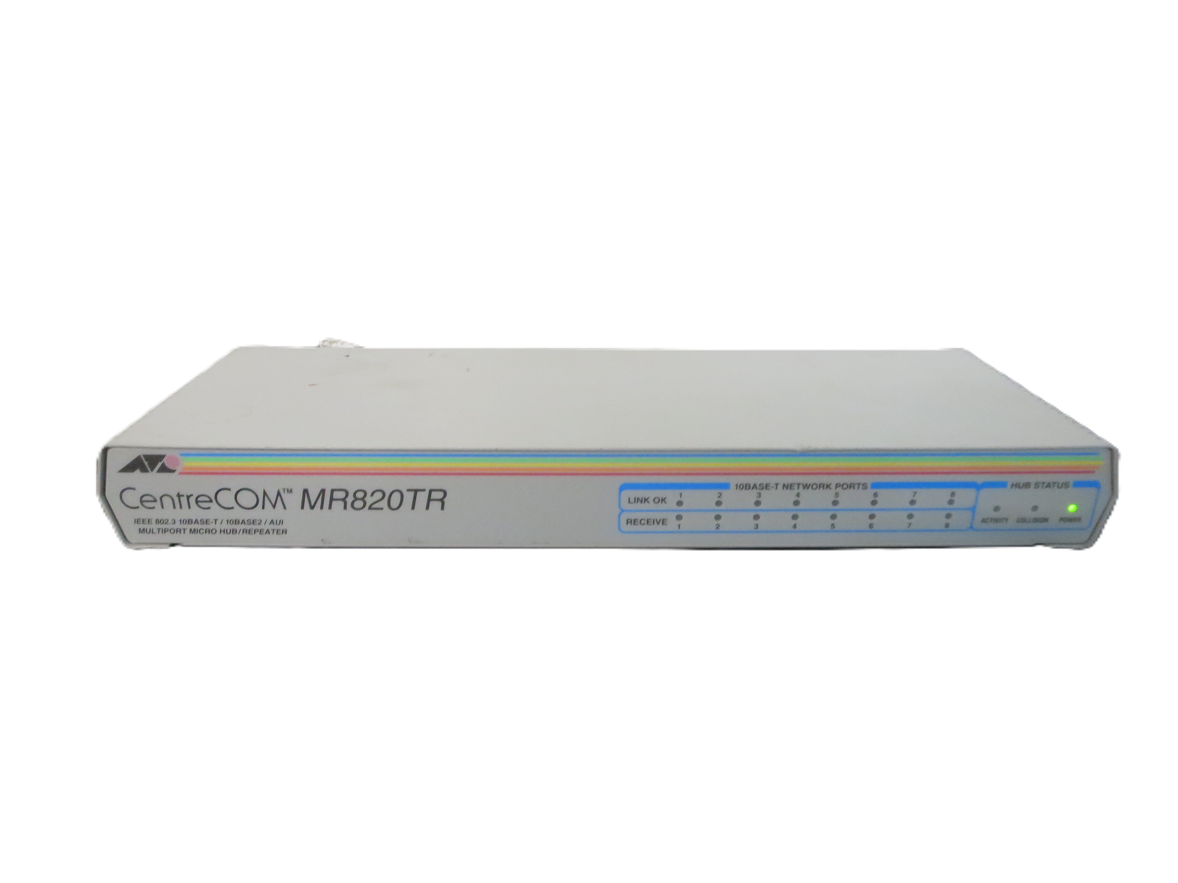CentreCOM 8-Port Ethernet External Stackable Hub