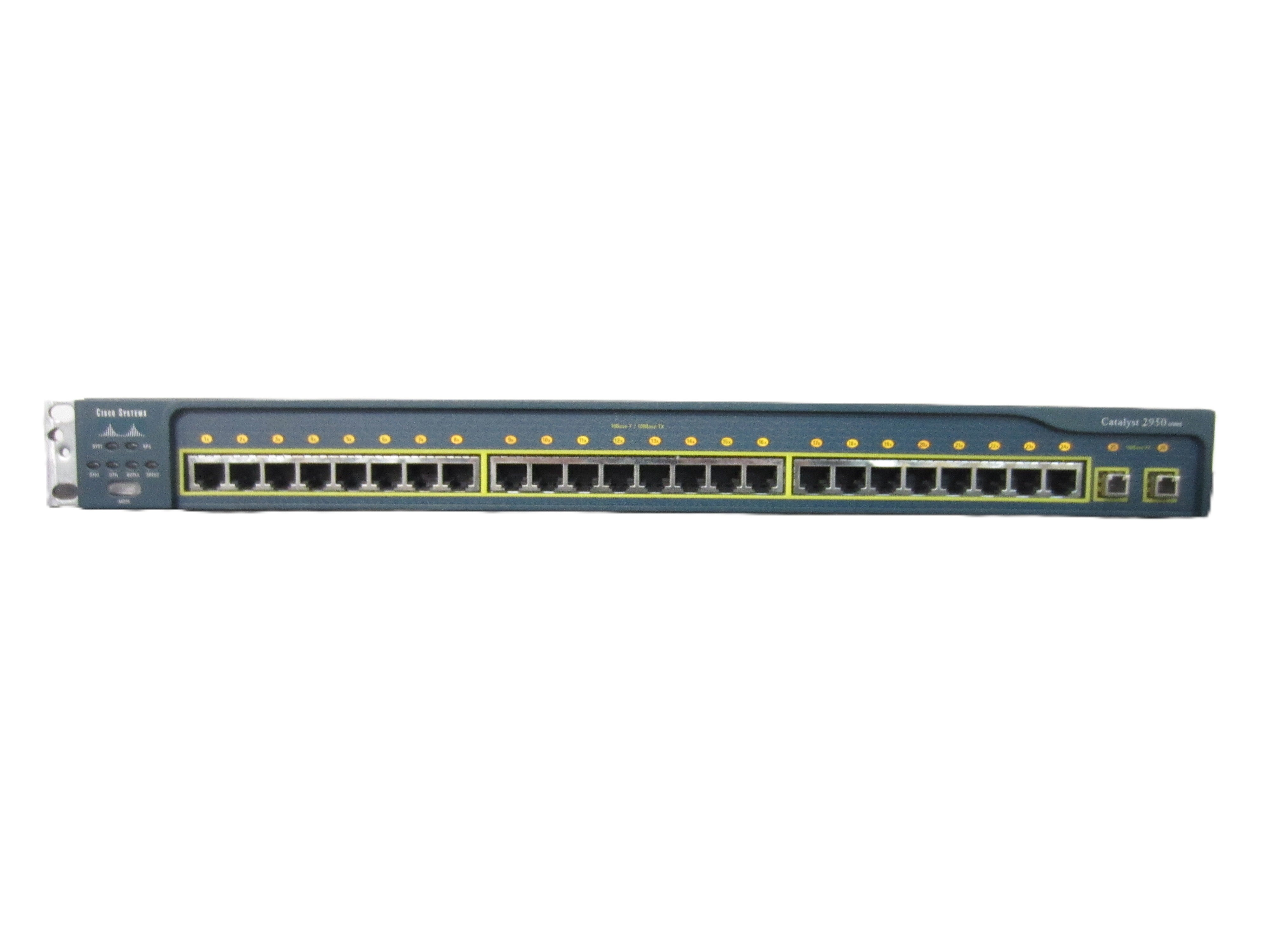 24 port 10/100 switch w/2 fixed 10/100/1000BASE-T ports