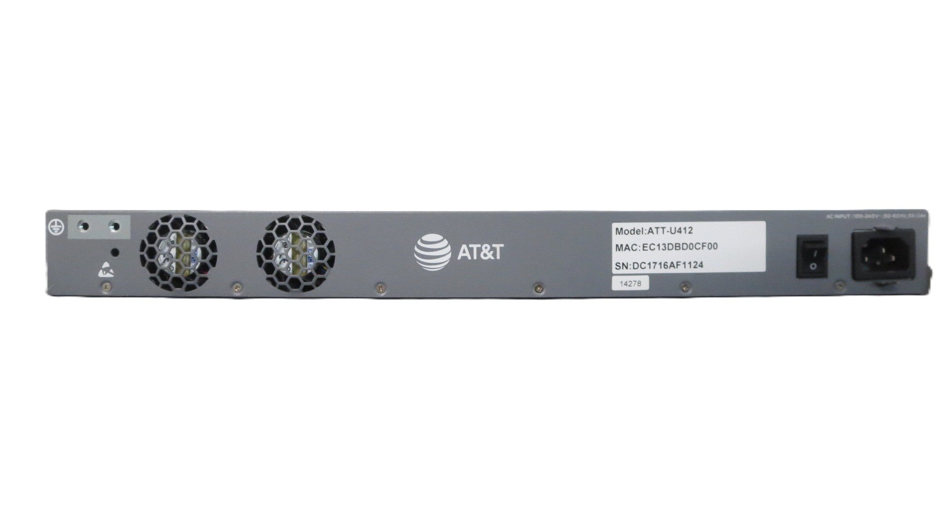 Firewall Networking Device
ATT-U412