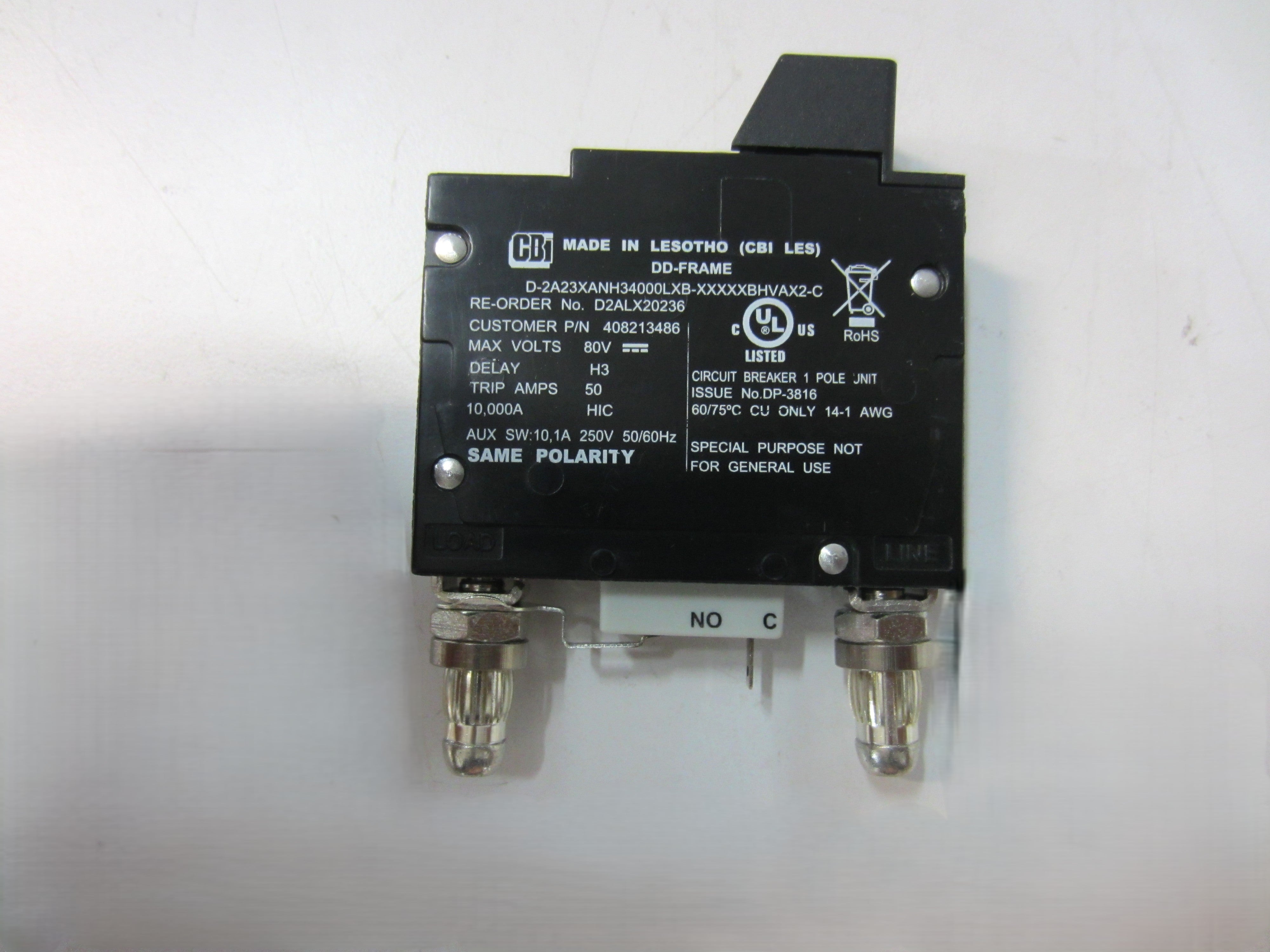 CIRCUIT BREAKER 40A PLUG-IN