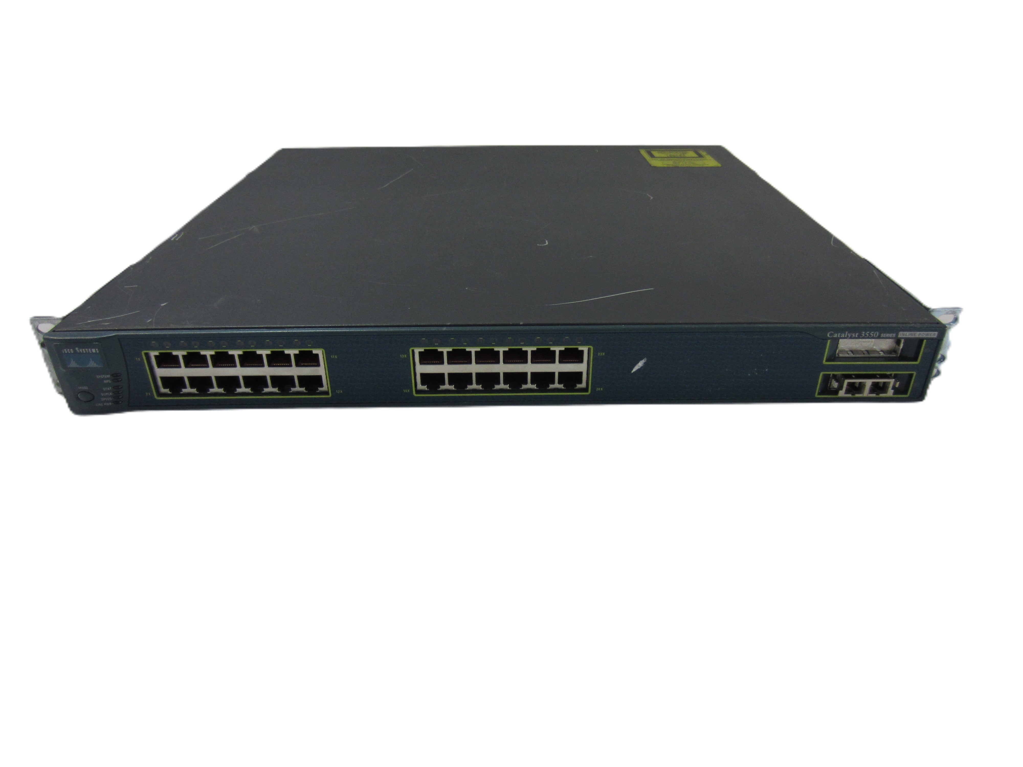 24-ports 10/100 Switch With 2 1000BaseX Port Uplinks