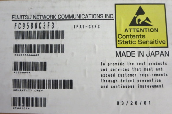 IFA2-C3F3 . FLASHWAVE 4500 OC-3 I/F CARD