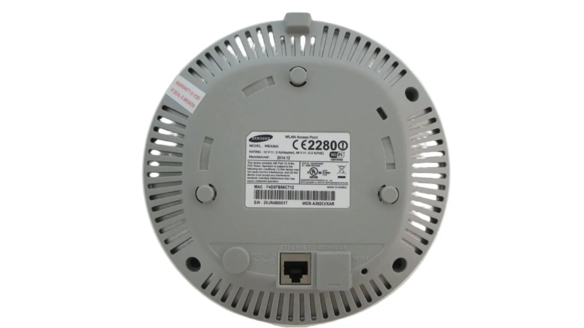 300 SERIES WLAN ACCESS POINT
2X2:2-AP-INT