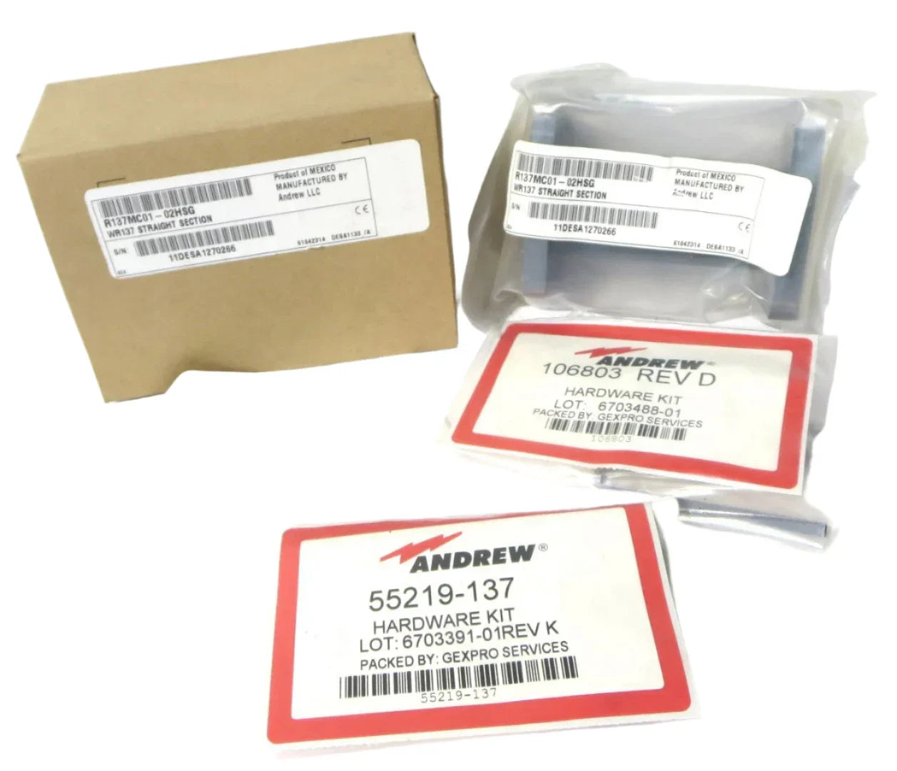R137MC01-02H3G, Andrew 6GHz Termination Load Adapter