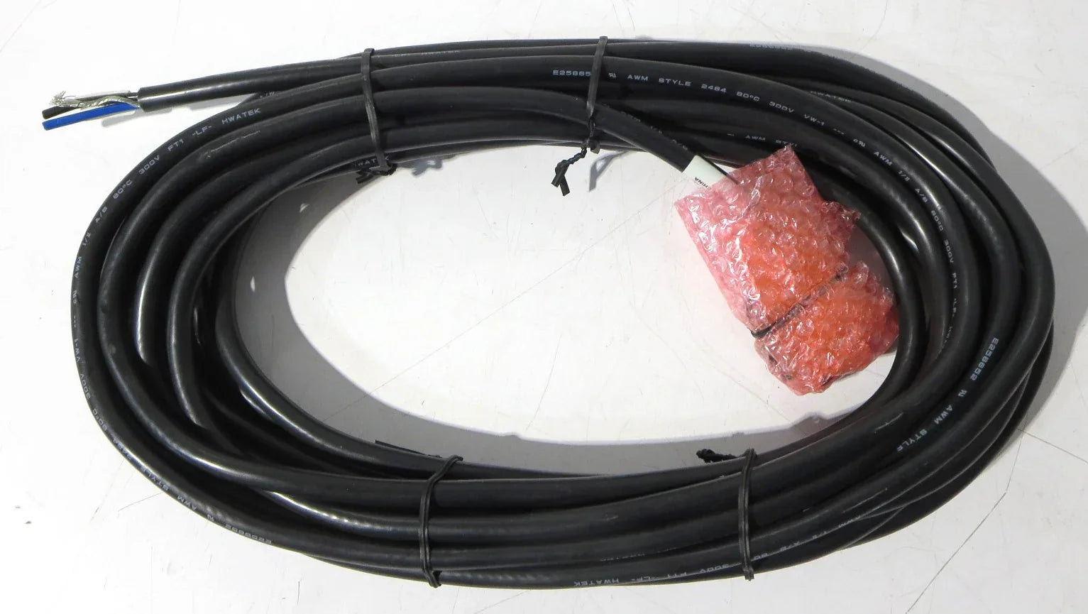 Aviat Power Cable, 2W2C Ra Connector Twin 12 Awg One End Ter