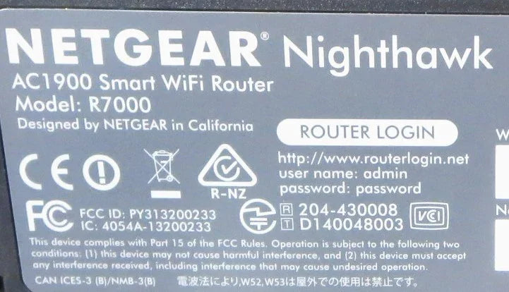 R7000 Nighthawk Smart Wi-Fi Router