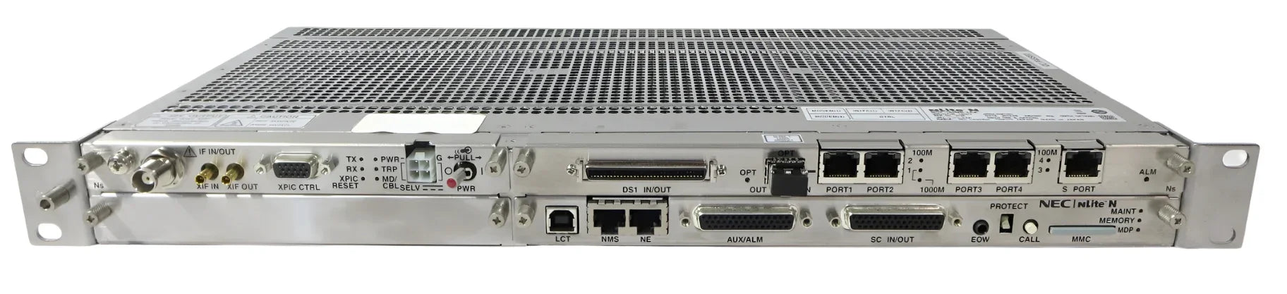 NLITE N INDOOR UNIT, IPASOLINK IDU P2P MICROWAVE COMM BTS 4P DS1 (MDP-150MB-3AA)