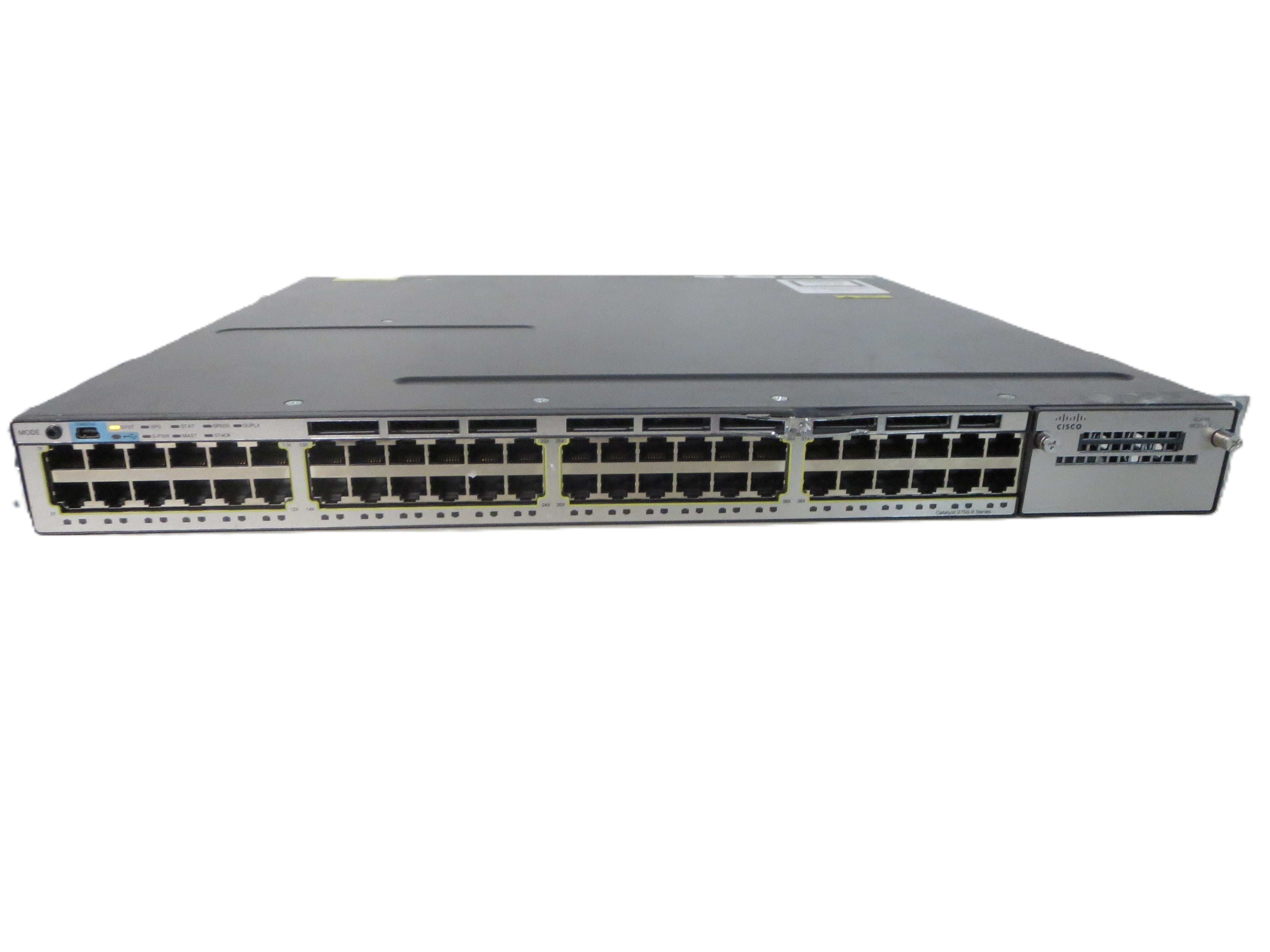 Stackable 48 10/100/1000 Ethernet ports