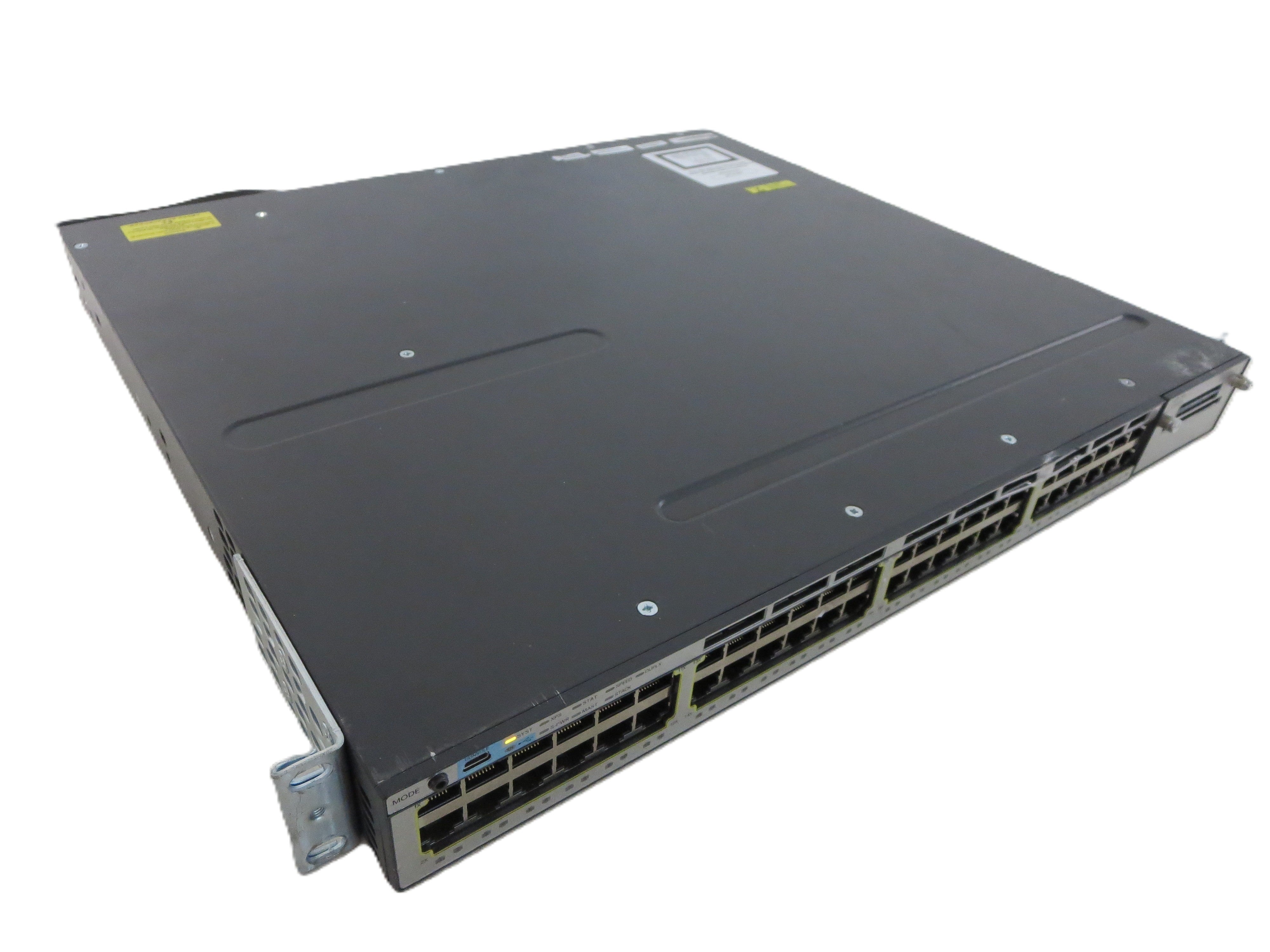 Stackable 48 10/100/1000 Ethernet ports