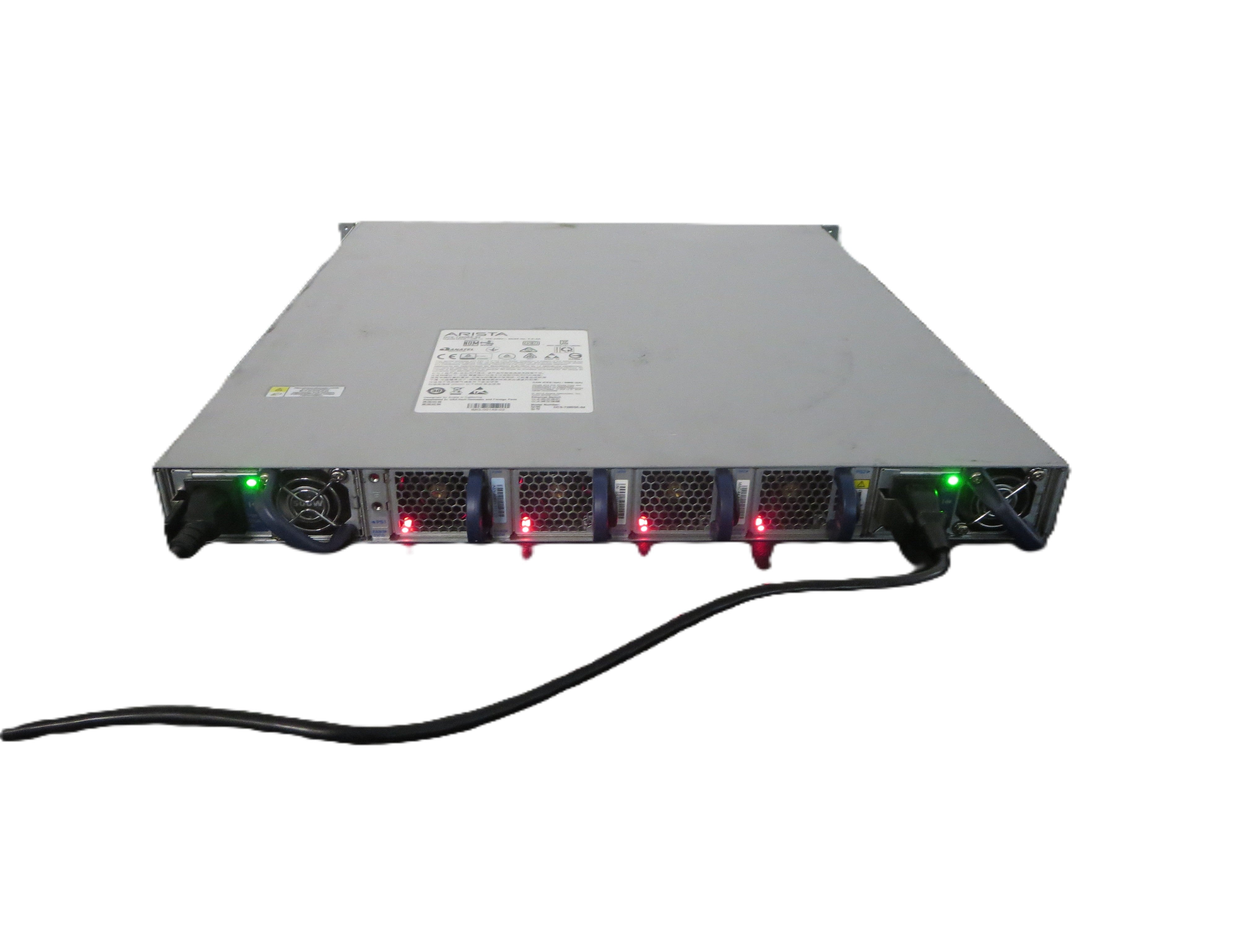 48-Port 10G SFP+ 4-Port 40Gb QSFP Back-to-Front Airflow Switch with Dual PSU