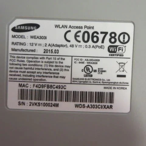 300 Series WLAN Access Point ; WEA303