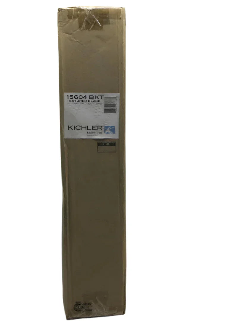 4-Inch x 24-Inch Aluminum HID Bollard Mounting Stem, Textured Black