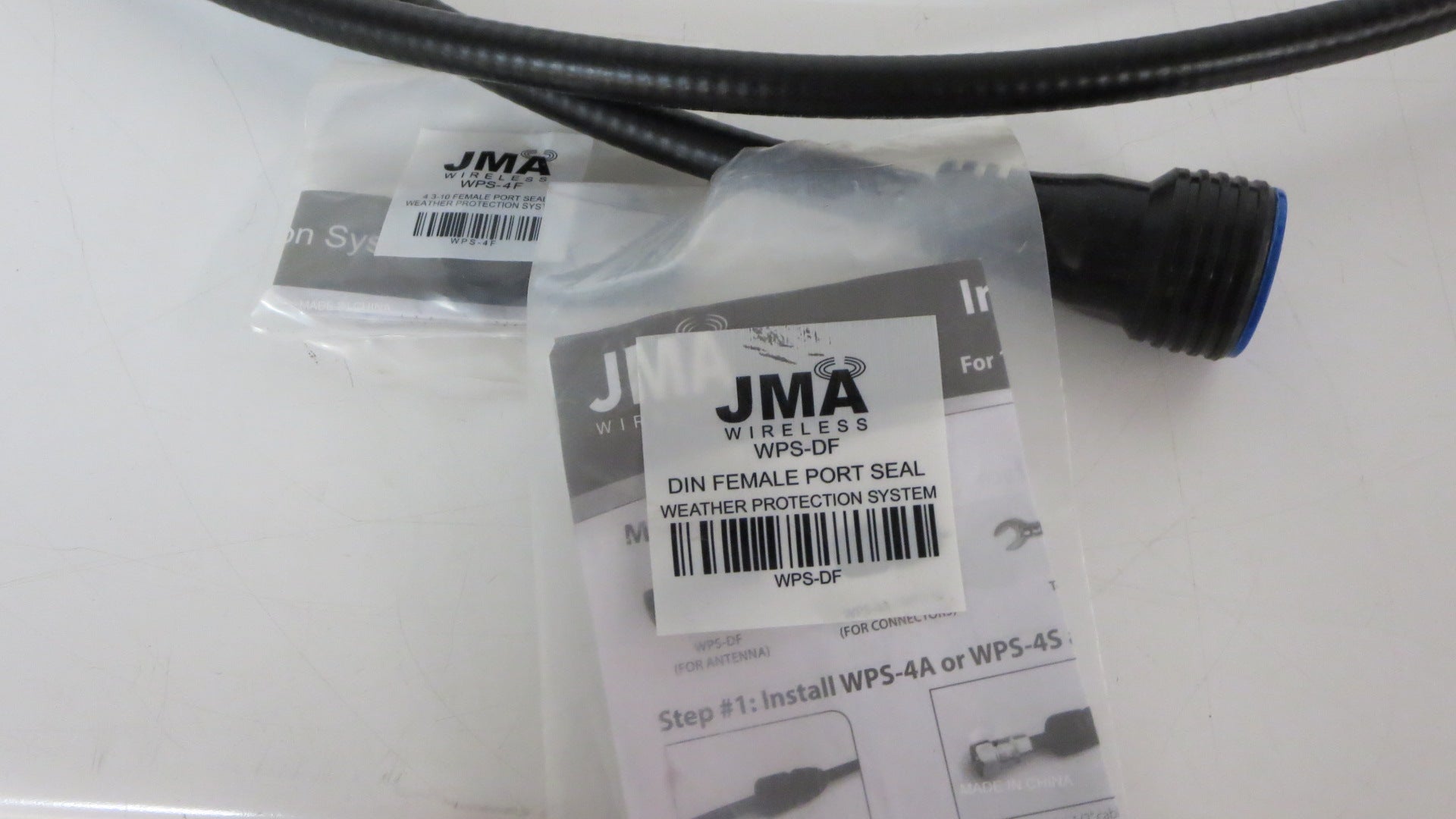 10' 1/2" Annular Cable Assembly DIN Male to 4.3 Male Low PIM w/WPS