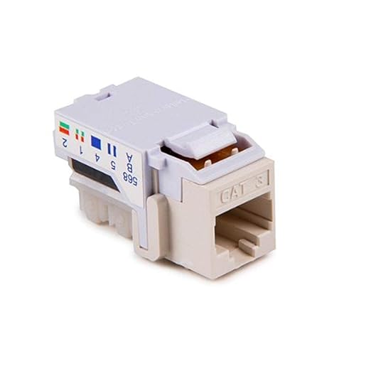 Insert Modular Jack 6p6c (RJ11, RJ12, RJ14, RJ25)