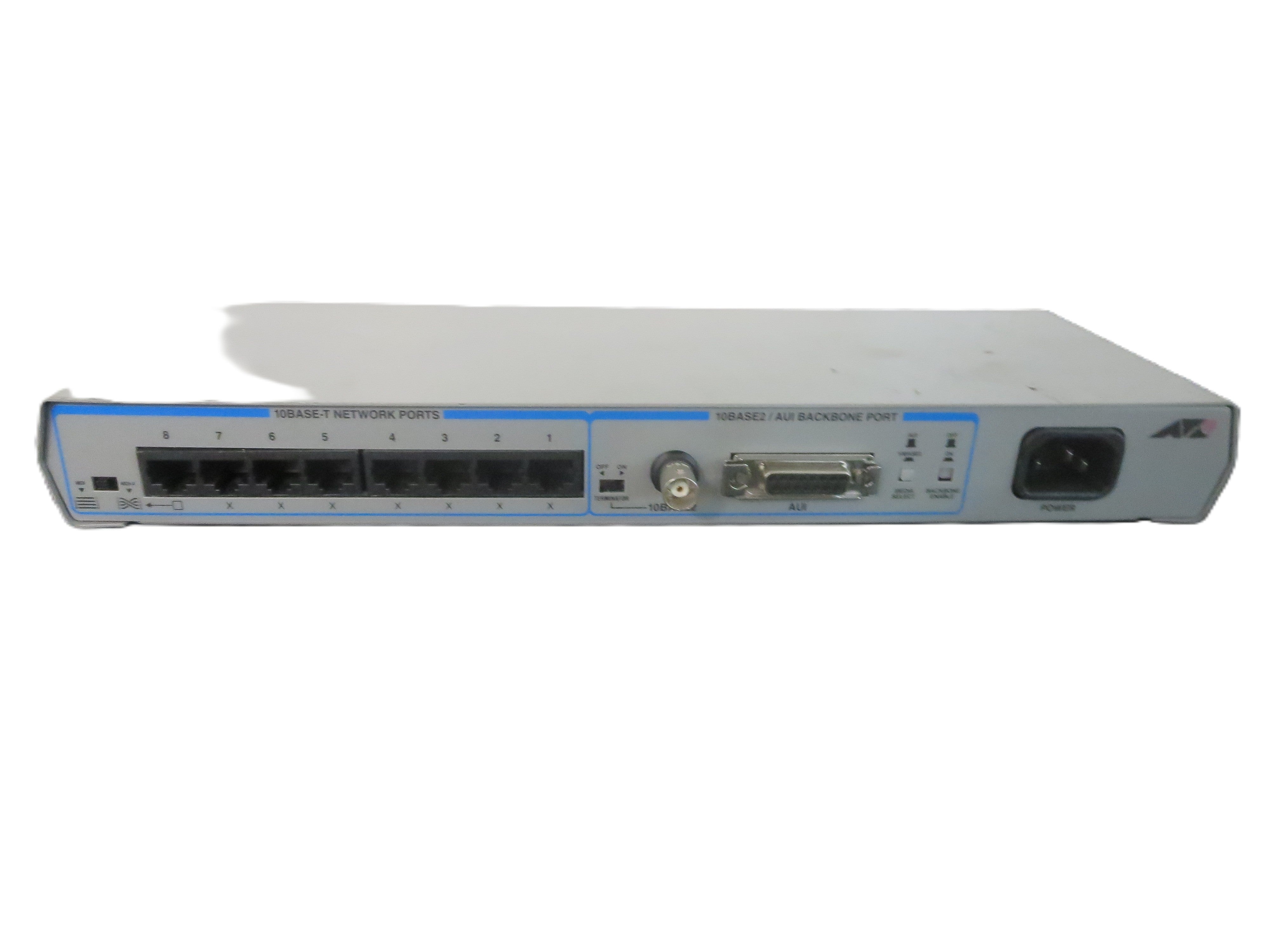 CentreCOM 8-Port Ethernet External Stackable Hub