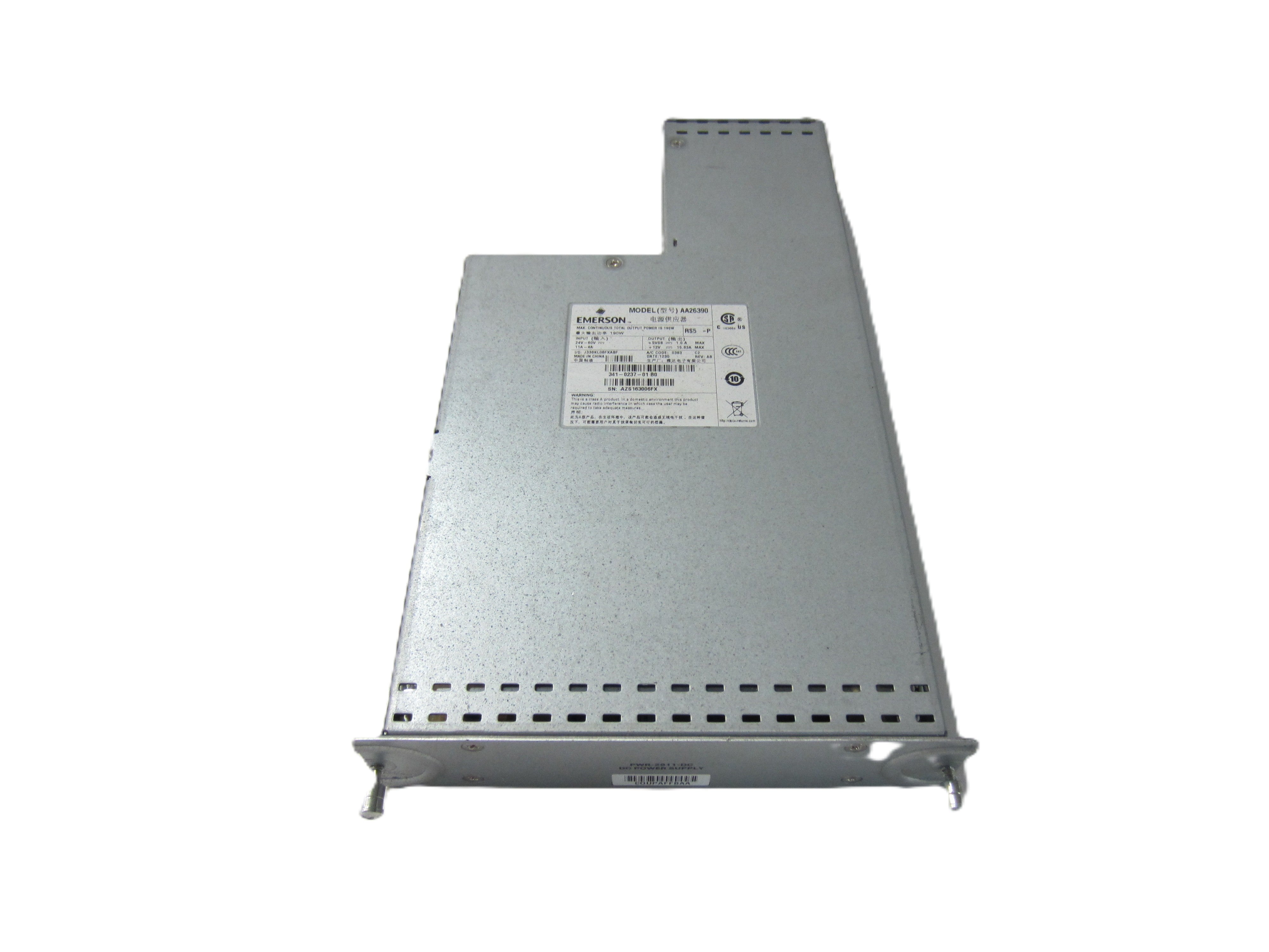 Aa26390 Pwr-2911-dc Power Supply 190w