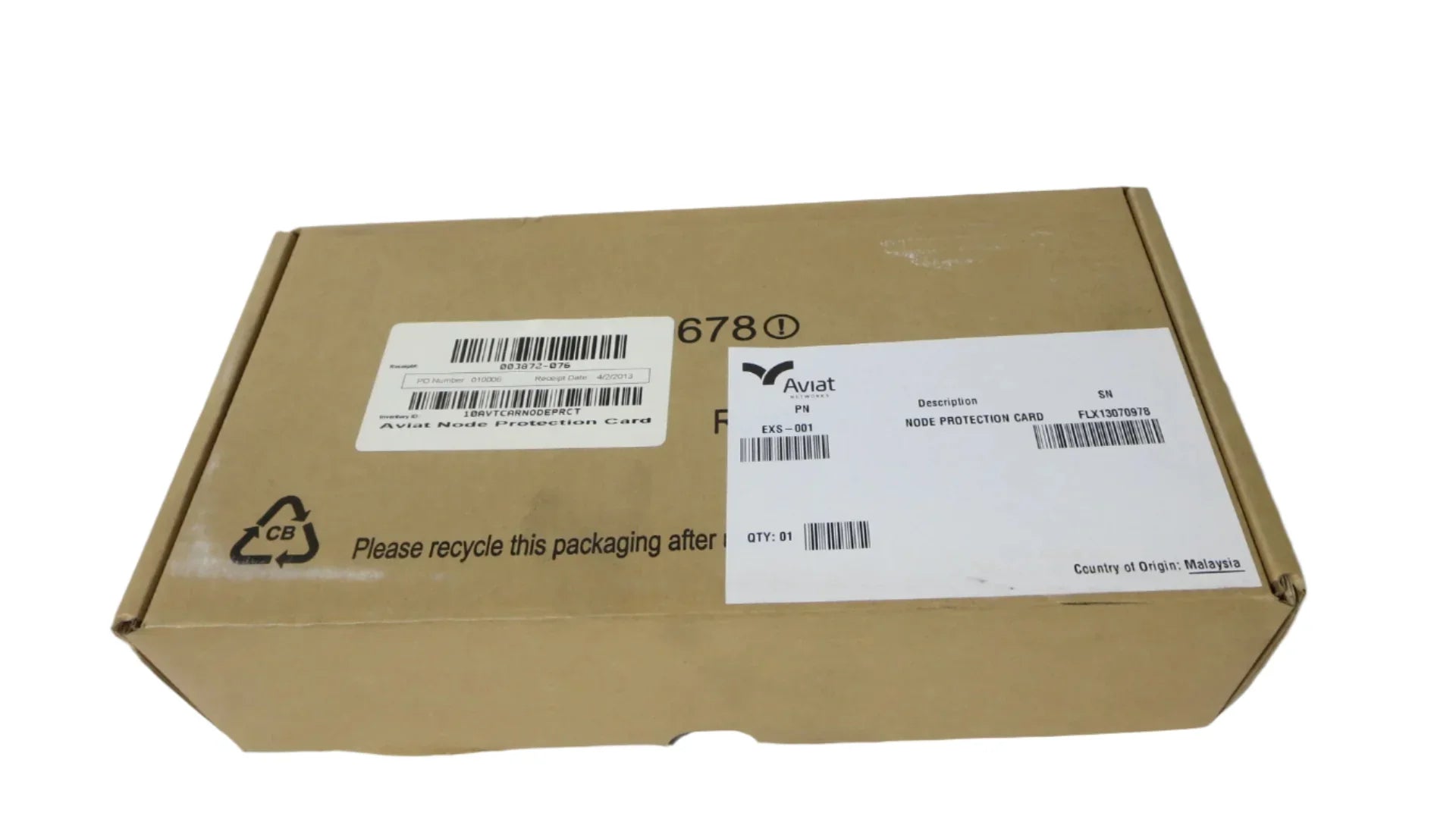 Aviat Node Protection Card (131-142071-001 CARD) W/037-579359-002 REV 002 POWERCABLE