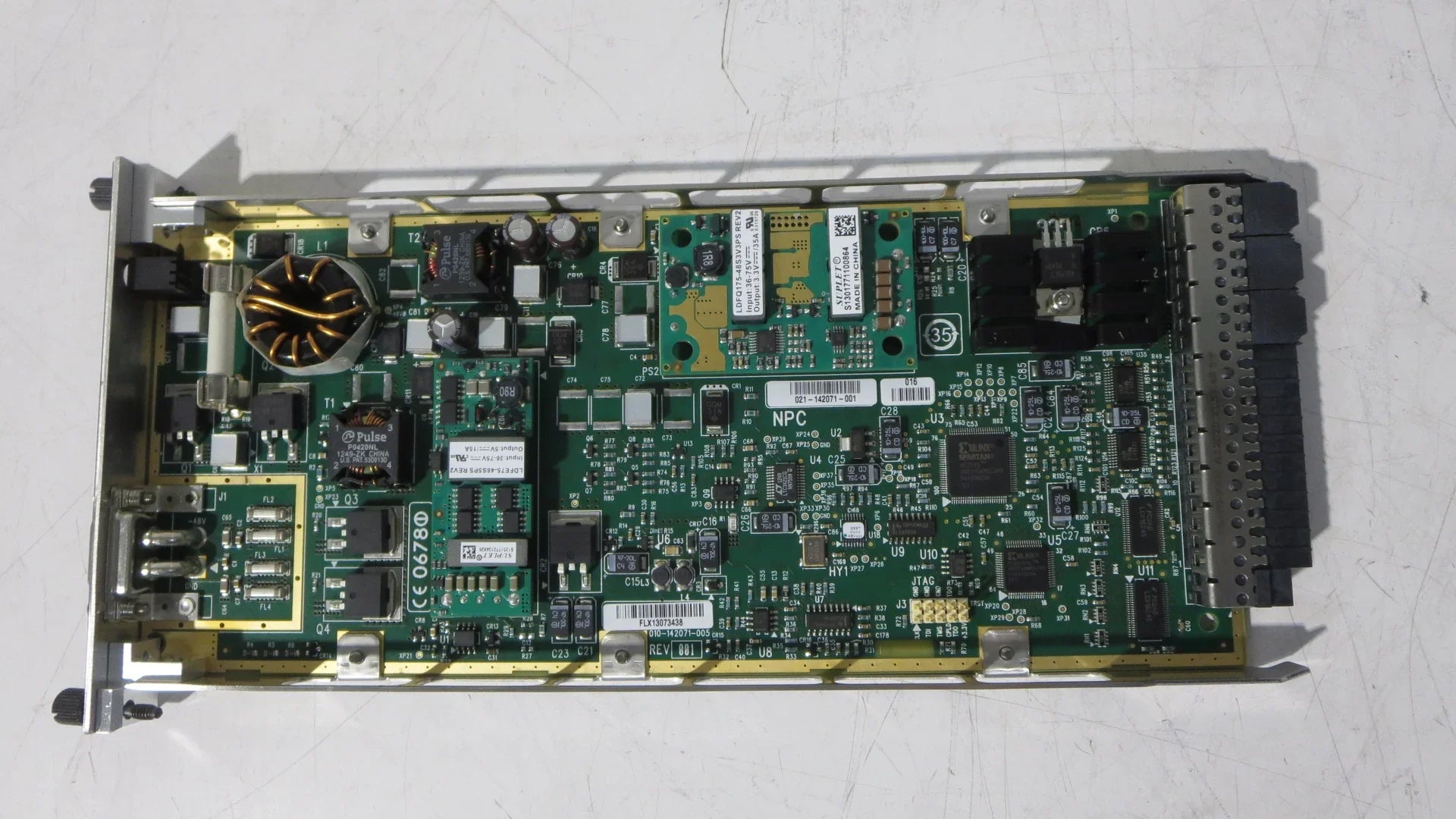 Aviat Node Protection Card (131-142071-001 CARD) W/037-579359-002 REV 002 POWERCABLE