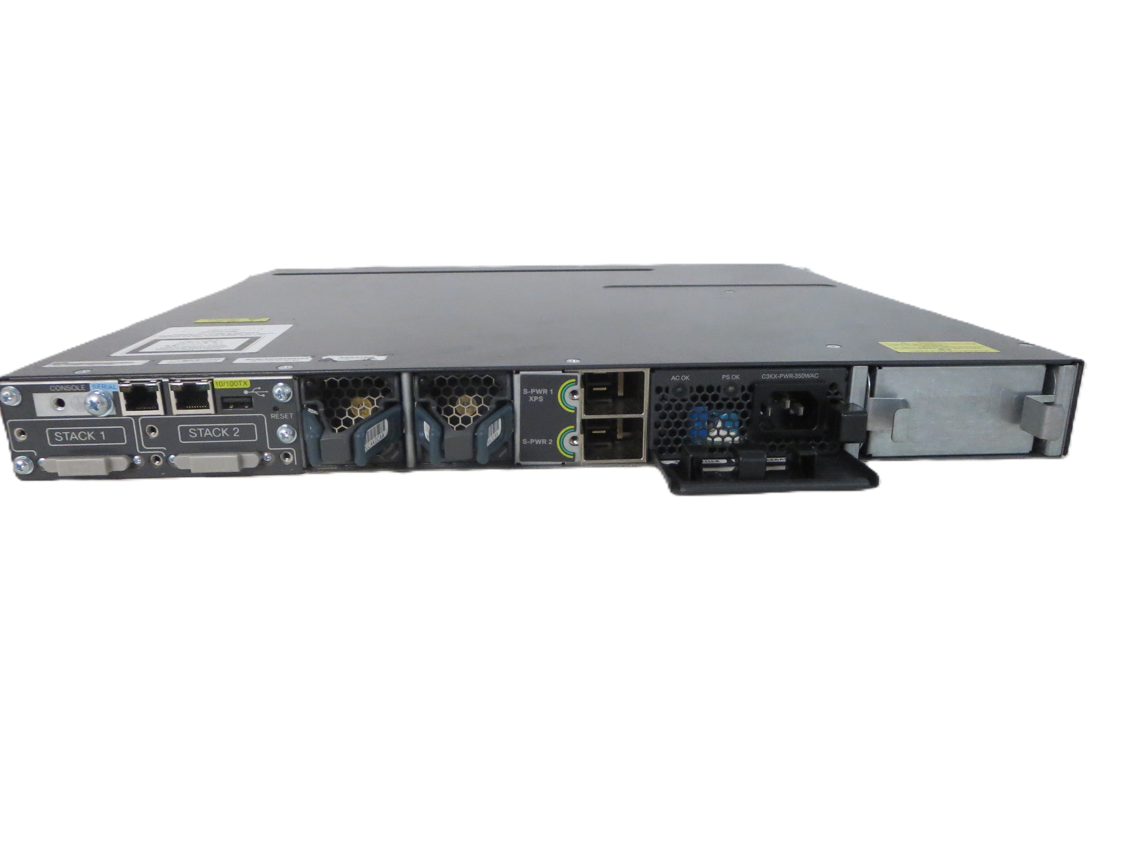 Stackable 48 10/100/1000 Ethernet ports